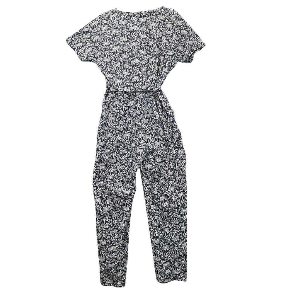 Boden Alice Floral Print V-neck Jumpsuit Women’s Size US-12R Multicolor - Picture 4 of 9